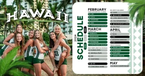 Hawaii Beach Volleyball Schedule 2024
